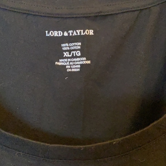 Lord and Taylor 100% cotton - Picture 2 of 2